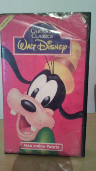 ANTIGO VHS MEU AMIGO PATETA - DISNEY