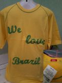 camiseta unissex brasil by iodice